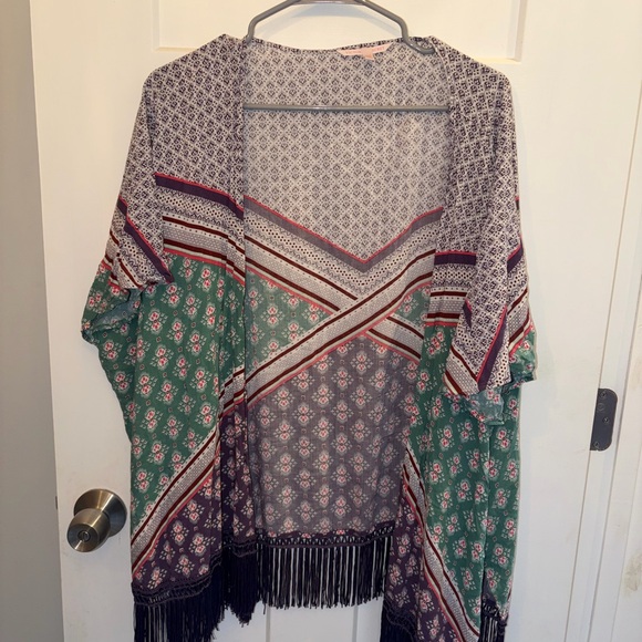 Victoria's Secret Tops - Victoria's Secret Multicolor Kimono Top